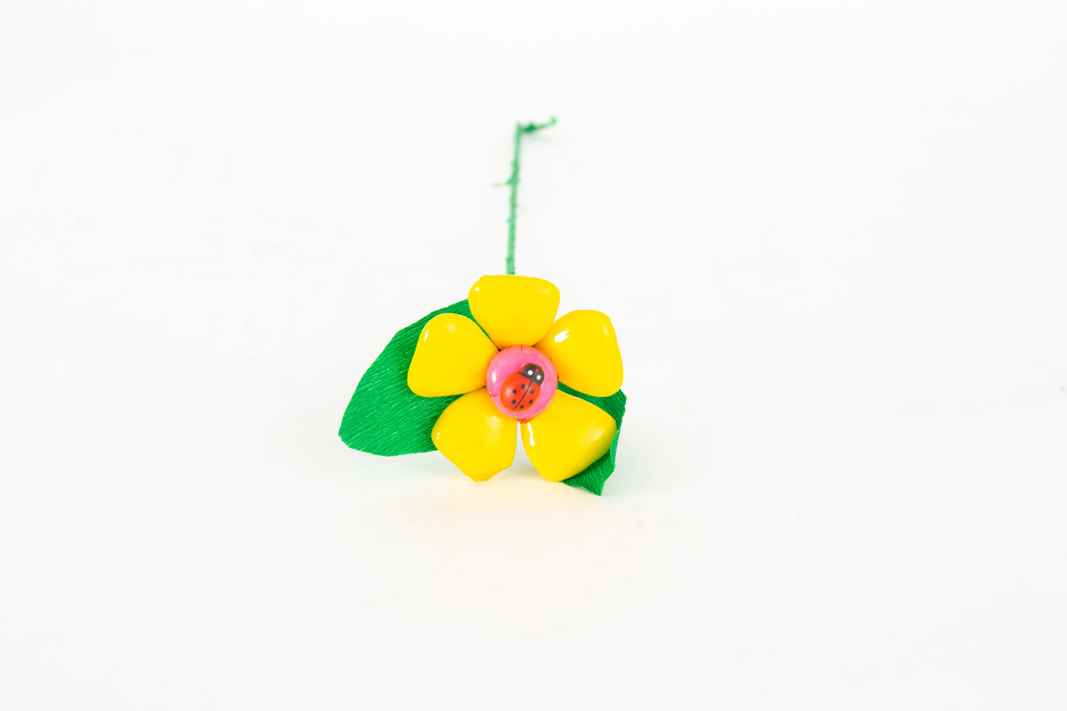 margherita-cuore-con-coccinella-giallo